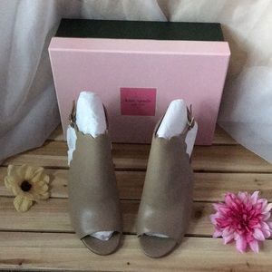 kate spade new york scalloped blocked heels